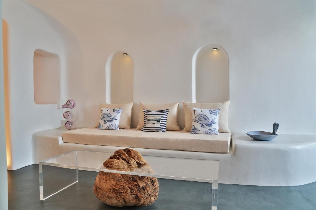Willa Lava Caves Oia Zewnętrze zdjęcie